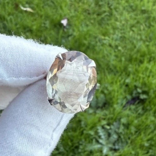 Citrine ring solitaire - ring,