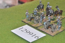 15mm ACW / confederate - 2 guns & generals - (129916)