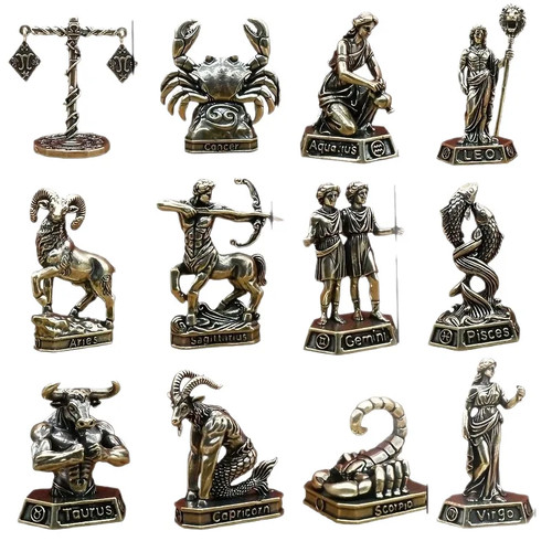Chinese zodiac figure copper - zodiac,
