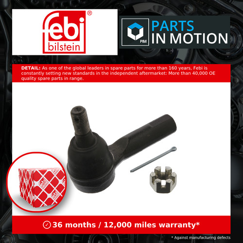 Tie track rod end - track,
