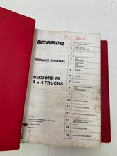 bedford m 4x4 factory hard back manual