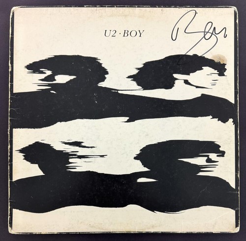 Bono signed autograph - autograph, album