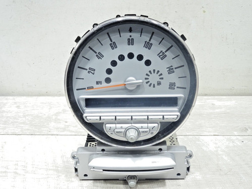 Bmw mini clock stereo - bmw,