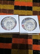 2013 London Underground £2 Two Pound Coin BUNC Two Coin Set Trains Graffiti 