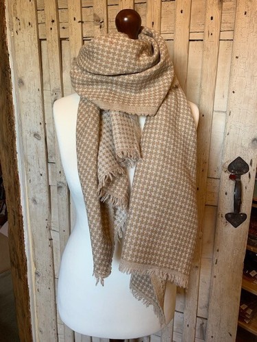 Fine quality pure - wool, beige