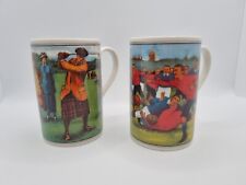 Dunoon Golf & Rugby Mugs