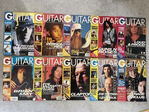 90s guitar magazines - 90s,