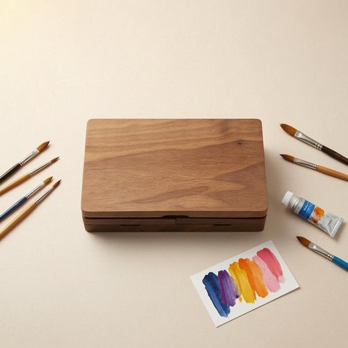 Paint box with wells - paint,