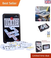 Double 6 Colorful Dominoes Set