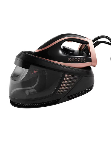 Black and rose gold 2400w - black,