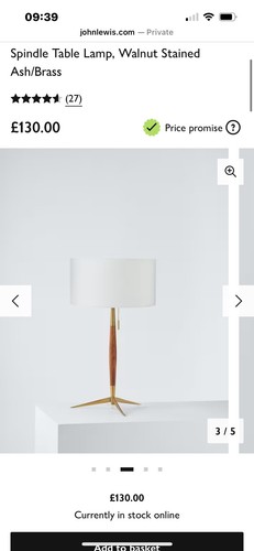 New john lewis spindle - john,