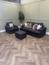 Charcoal - DFS Ludos 3 Seater