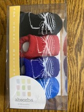 Absorba 4 Pack Infant Booties