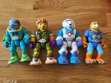 Planet Protectors X4 Figures Early Learning Centre ELC Lion Dolphin Polar Bear