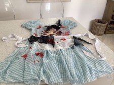 Gruesome Dorothy (Wizard of Oz) Fancy Dress Costume Halloween
