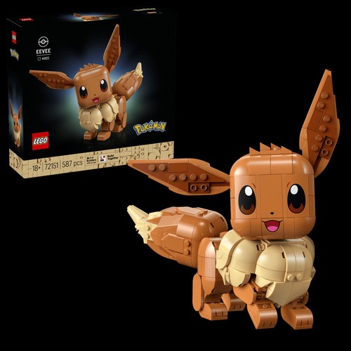 Lego pokémon eevee - eevee, (72151)