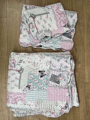 Vintage shabby chic patchwork - shabby,