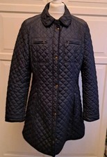 Ladies Navy HOBBS Quilted Mid