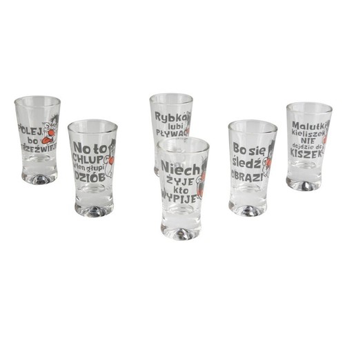 Shot glasses pack of 6 - 25,