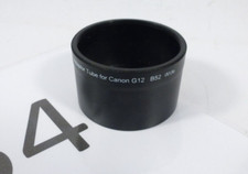 Emolux Wide 58mm Aluminum Lens Adapter Tube For Canon Powershot G10,G11,G12 refm