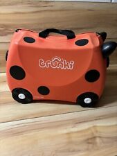 Trunki Harley the Ladybird Kids Ride On Hard Suitcase 46cm x 31cm x 20.5cm 1.6kg