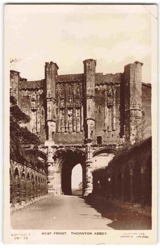 Thornton abbey west - abbey,