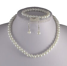 WEDDING FAUX PEARL NECKLACE