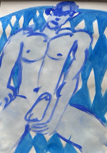 Erotic lgbt painting figure - erotic,