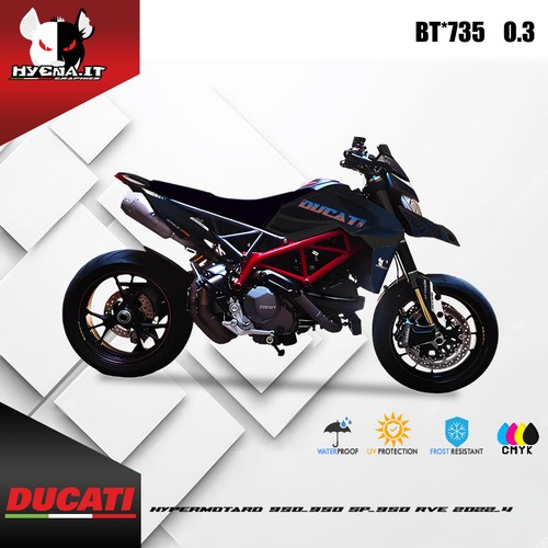 Matte graphics kit - graphics, ducati
