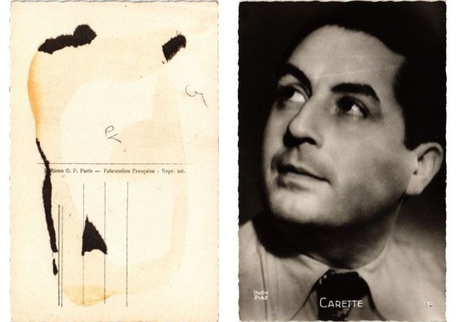 Cpa carette film star - cpa,