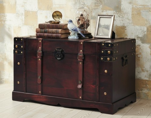 Vintage storage chest retro - vintage,
