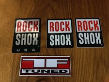 Rock Shox And TF Tuned Mountain Bike Fork Decals / Stickers