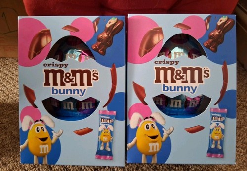 Crispy chocolate bunny - 2x, m&ms
