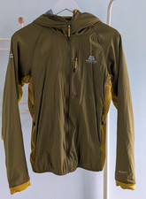 Mountain Equipment Insulated Jacket, green & mustard, Small EU48, Alfa insul 