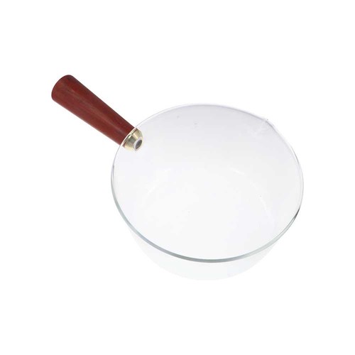 Glass cooking pot milk noodle - cooking,