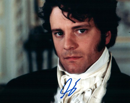 Colin firth autographed - colin,