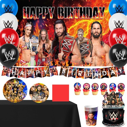 Wrestling birthday party - wrestling,