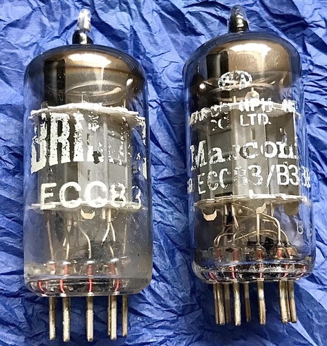 Mullard ecc83 marconi b339 - ecc83,