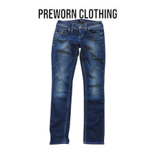 Freesoul Women's Navy Zip Fly Jeans W26