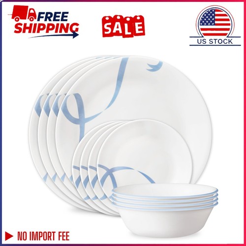 Sale corelle blue ribbons - blue,