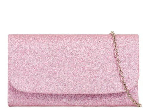 Women glitter clutch bag - glitter,