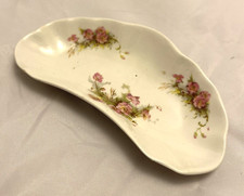 Antique Kidney‑Shaped Floral