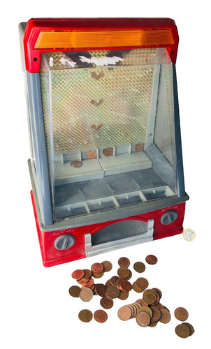 Penny pusher vintage - penny, toy