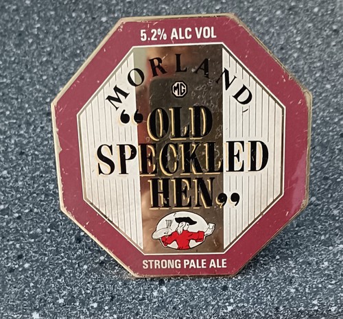 Morland old speckled hen metal - old,