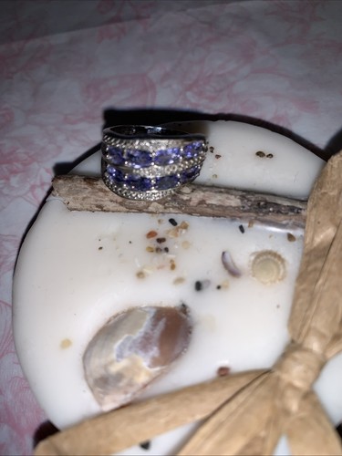 925 sterling silver - sterling, tanzanite