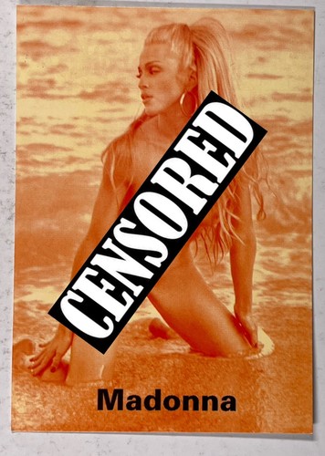 Madonna photo postcard - madonna,