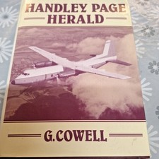 Handley Page Herald Graham Cowell, Janes Publishing 1980 Hardcover