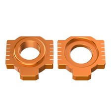 NICECNC Axle Blocks Chain Adjuster Swingarm Slider For KTM 690 SMC Supermoto/R