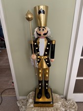 Three Kings Christmas Nutcracker - Traditional. 120cm. ** NEEDS BODY WELDING **