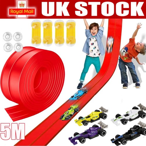 Flexible race track for - race,